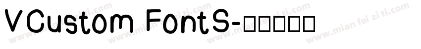 VCustom FontS字体转换